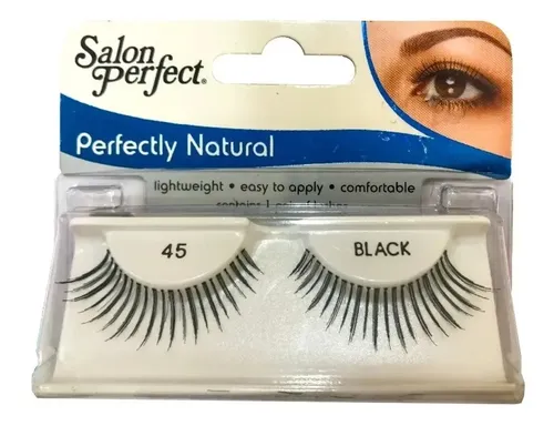 Pestañas Postizas Salon Perfect P131 Color 45 Resistente al Agua