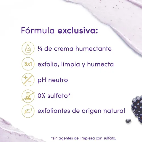 Exfoliante Dove Beauty Scrub Mora Y Cítricos 280 Gramos