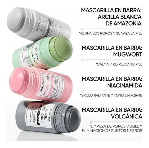 /skintific Mascarilla Mugwort En Barra Limpieza Profunda/.