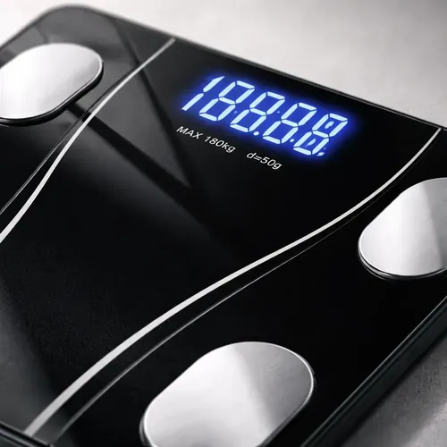 Balanza Digital Smart para Baño de 180 kg con Bluetooth y Sincronización App