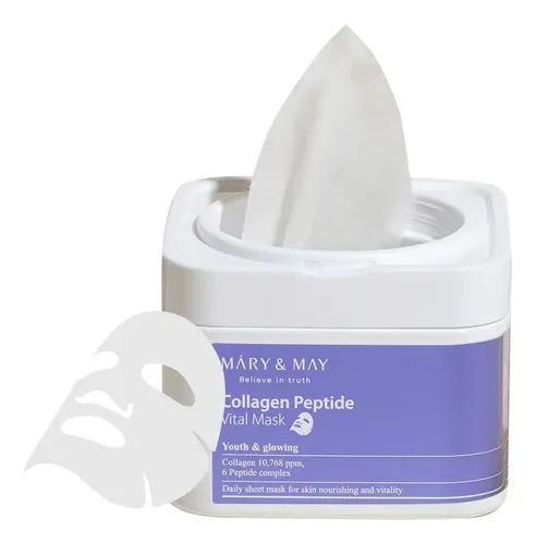 Mary&may Mascara Vital De Peptido De Colageno 30ea | Dispens