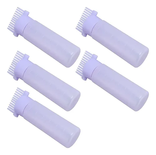 Botella Aplicadora Para Cabello, 5 Unidades, Cepillos De Ace