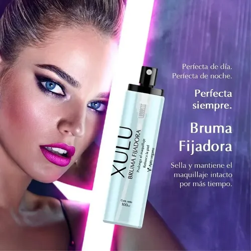 Bruma Fijadora Para Maquillaje Spray Fijador Xúlu