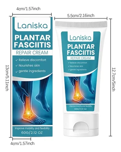 Crema Hidratante Para Pies Cuidado Diario 60g