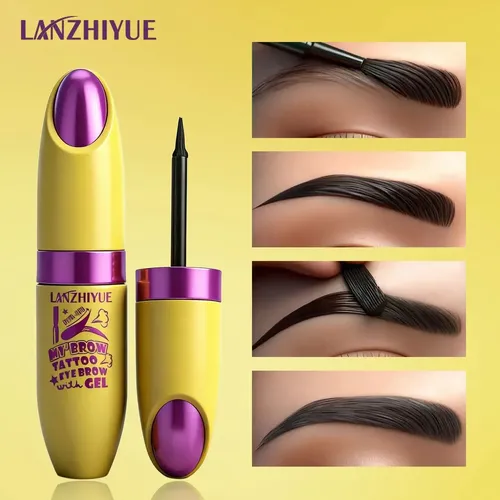 Tinte En Gel Para Cejas Peel Off Tattoo, Fácil De Quitar