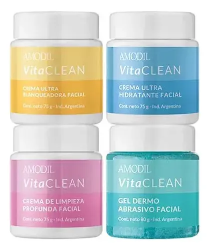 Set Vitaclean Cuidado Facial Completo Limpieza E Hidratación