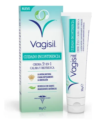 Crema Vaginal Vagisil Cuidado Incontinencia Calma y Refresca 30g