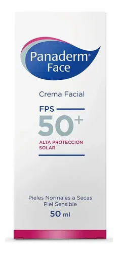Panaderm Face Crema Facial Fps50 Piel Normal A Seca Sensible