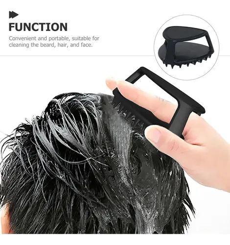 Cepillo Exfoliante Para Cabello Y Ducha, Masajeador Capilar