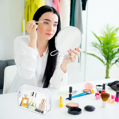 Bolsas De Maquillaje Transparentes Merkaunis, 36 Unidades, I