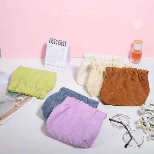 6 Bolsas De Pana, Bolsa De Pana For Maquillaje Y Lápiz 2026