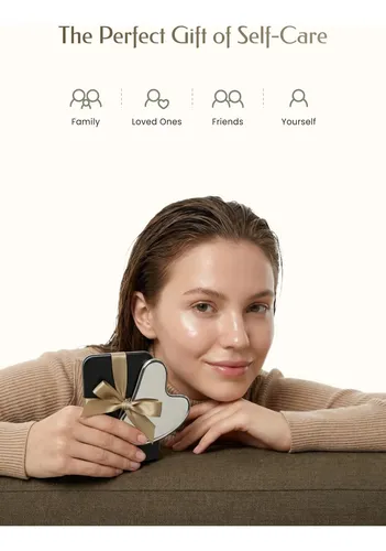 Herramienta Facial Gua Sha De Acero Inoxidable En Forma De C