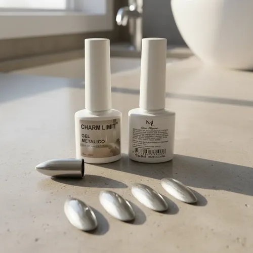 Esmalte Semipermanente Metalizado Gel Polish Led/uv