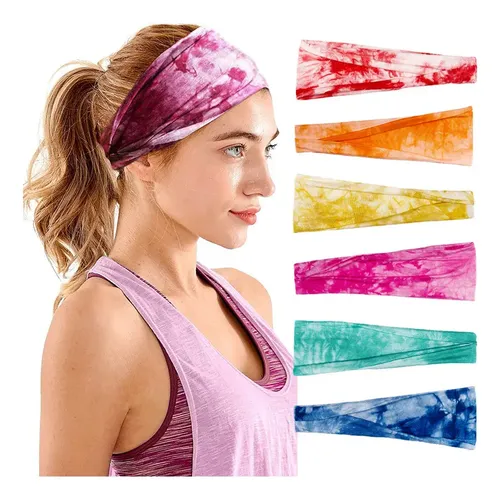 Diademas For El Cabello Con Teñido Anudado For Yoga For