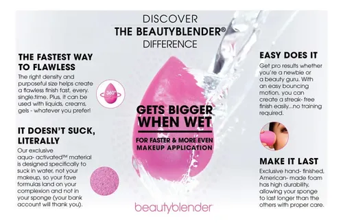 Kit Vegano De Esponja De Maquillaje Beautyblender Original