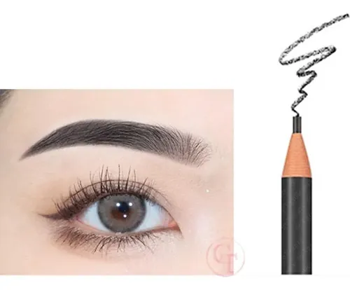 Lápiz Ultrafino 2 Mm Para Cejas Bojin Negro