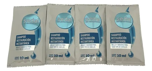 Shampoo Sedal Hotelero En Sachet 10ml | Caja X 24u | Hotel