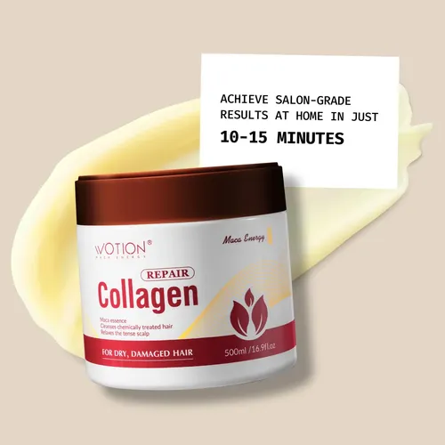 Tratamiento Capilar Wotion Collagen Deep Repair 500 Ml