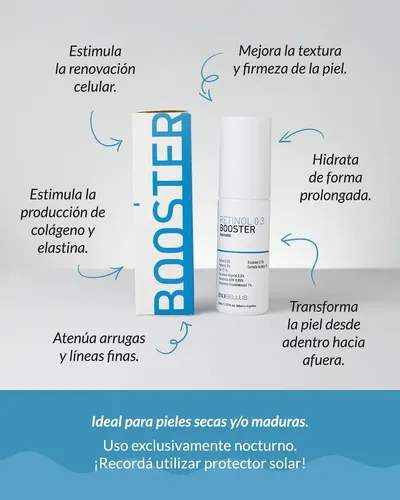 Booster Facial Biobellus Renovador Retinol 30ml