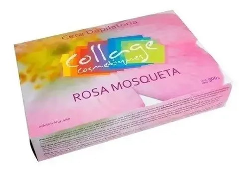 Cera Depilatoria Profesional Collage Miel Vegetal Rosa 900gs.