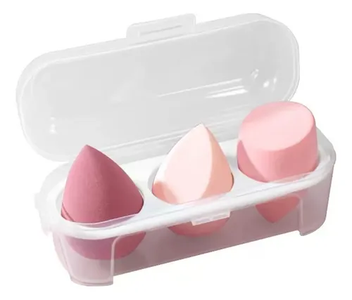 2 Cajas De 3 Esponjas De Maquillaje Para