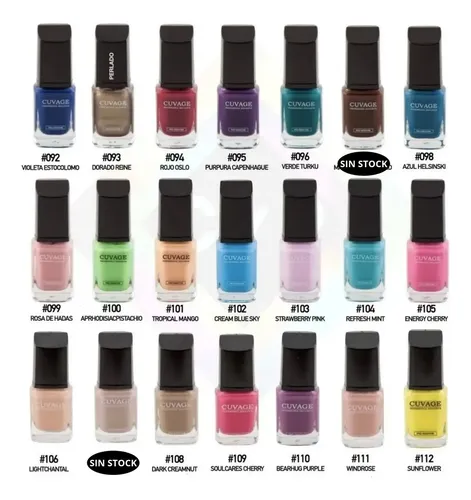 Cuvage Pro Keratine Esmalte Uñas Tradicional X 20 Sin Tacc
