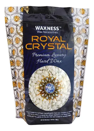 Cera Dura Premium Royal Crystal De Waxness 1,65 Lb (750 G)