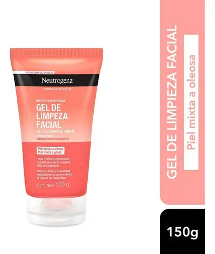 Gel De Limpieza Facial Neutrogena Deep Clean Grapefruit 150g