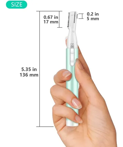Depiladora Eléctrica Precisión Mujer Facial Sin Dolor