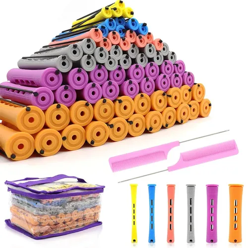 Juego De 120 Varillas Para La Permanente, 6 Tamaños, De Plás