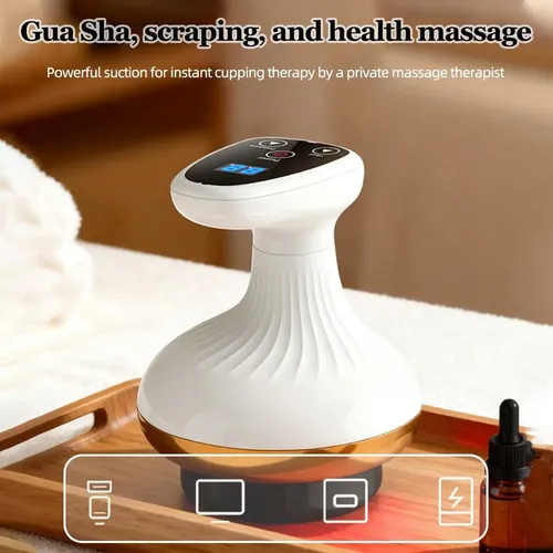 Dispositivo Eléctrico Gua Sha Para Masaje Con Succión De Cel