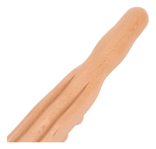 Barra Enrollable De Madera De Haya, Doble Hilera, 20 Perlas,
