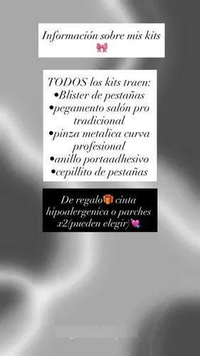 Kit Extensiones De Pestañas Xl 8-14mm Con Accesorios