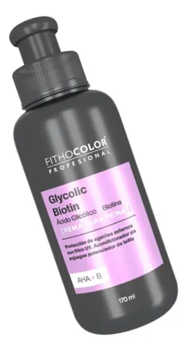 Crema Para Peinar Fithocolor Acido Glicolico Pelo Graso