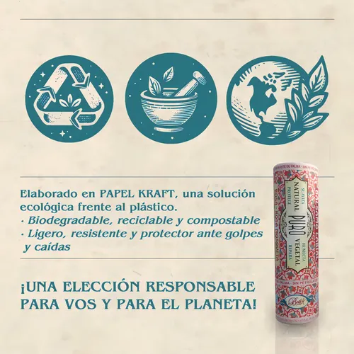 Protector Labial Humectante Con Rosa Mosqueta Natural Boti-k