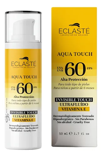 Protector Solar Facial Eclasté 50ml Aqua Touch Fps 60