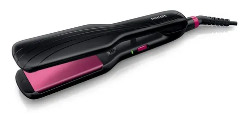 Planchita de pelo Philips Essential HP8325 negra y perla melocotón