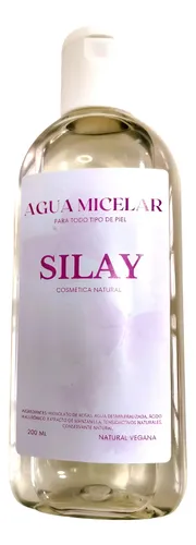 Agua Micelar Natural Sin Parabenos Todo Tipo De Piel