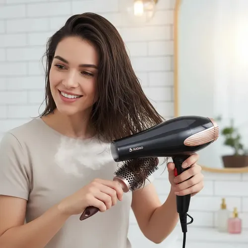 Secador De Cabello Suono Snpe-1002 1600w Dos Velocidades Negro