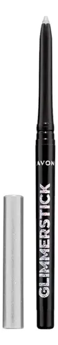 Lapiz Delineador Retráctil Ojos Glimmerstick Diamonds- Avon® Acabado Ultra Brillante Color Silver Lights