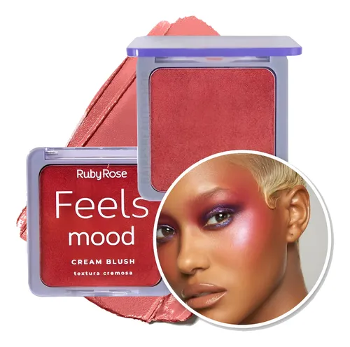 Rubor Cremoso Feels Mood Cream Blush En Crema Ruby Rose