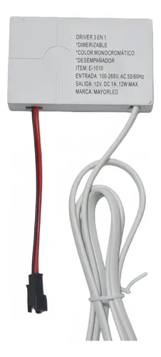 Driver 3 En 1 Para Espejo Led 12v Desempañador Monocromatico