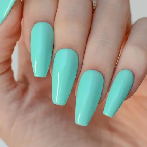 Pink Mask Semi Base Coat + Color Mermaid Green X 15 Ml Color Agua