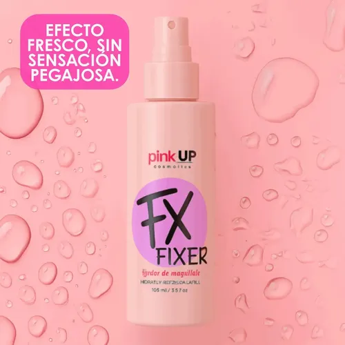 Fijador De Maquillaje Duradero Mta Pink Up Fox En Aerosol A*