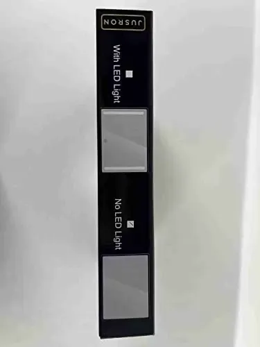 Espejo De 3 Vias Cristal Hd Claro Antivaho Luz Led Ajustable