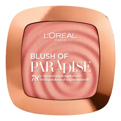 Rubor L’Oréal Paris Blush Of Paradise polvo tono rosa melon