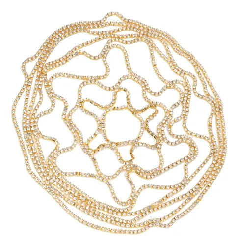 1 Uds., Cadena Para El Cabello, Accesorios Para La Dorado