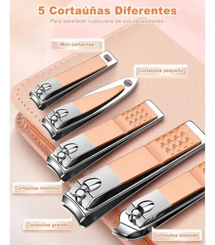 Set 30 Piezas Kit De Manicura Y Pedicura Profesional