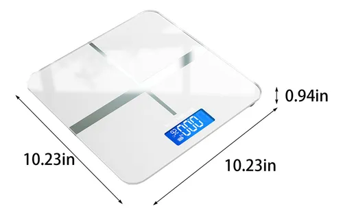 Báscula De Baño Digital I, Báscula De Peso Corporal De Alta