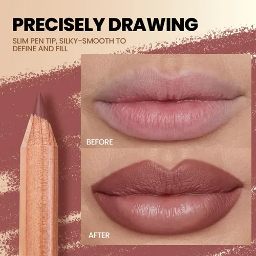 Set Perfiladores De Labios Moongaze 6 Colores Resistente Al